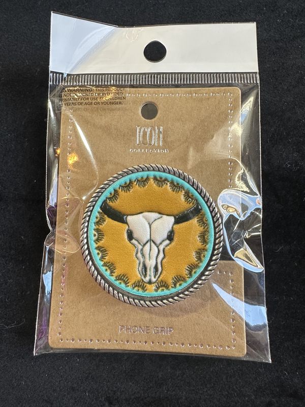 Western Phone Grip Pop Sockets