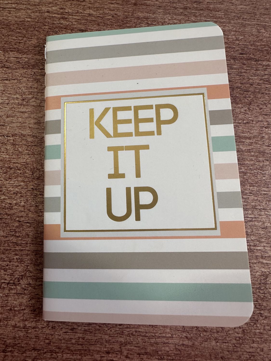 Mini Journal, Colour: Keep It Up