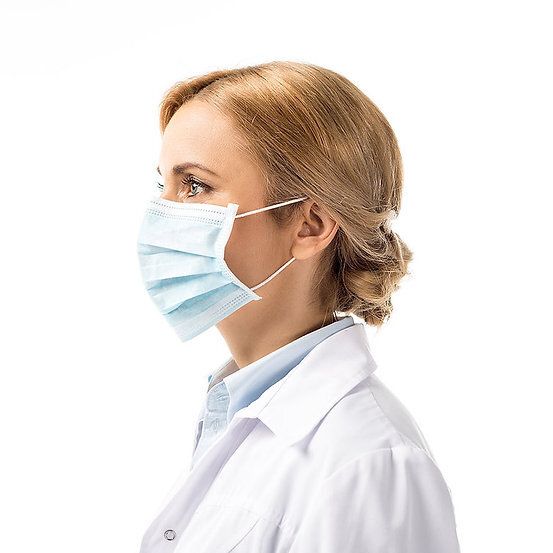 ADULT PROCEDURE MASK - LEVEL2 (BLUE)