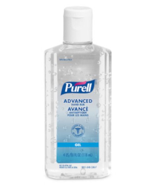 PURELL® ADVANCED HAND RUB  - 118 ML PORTABLE FLIP CAP BOTTLE