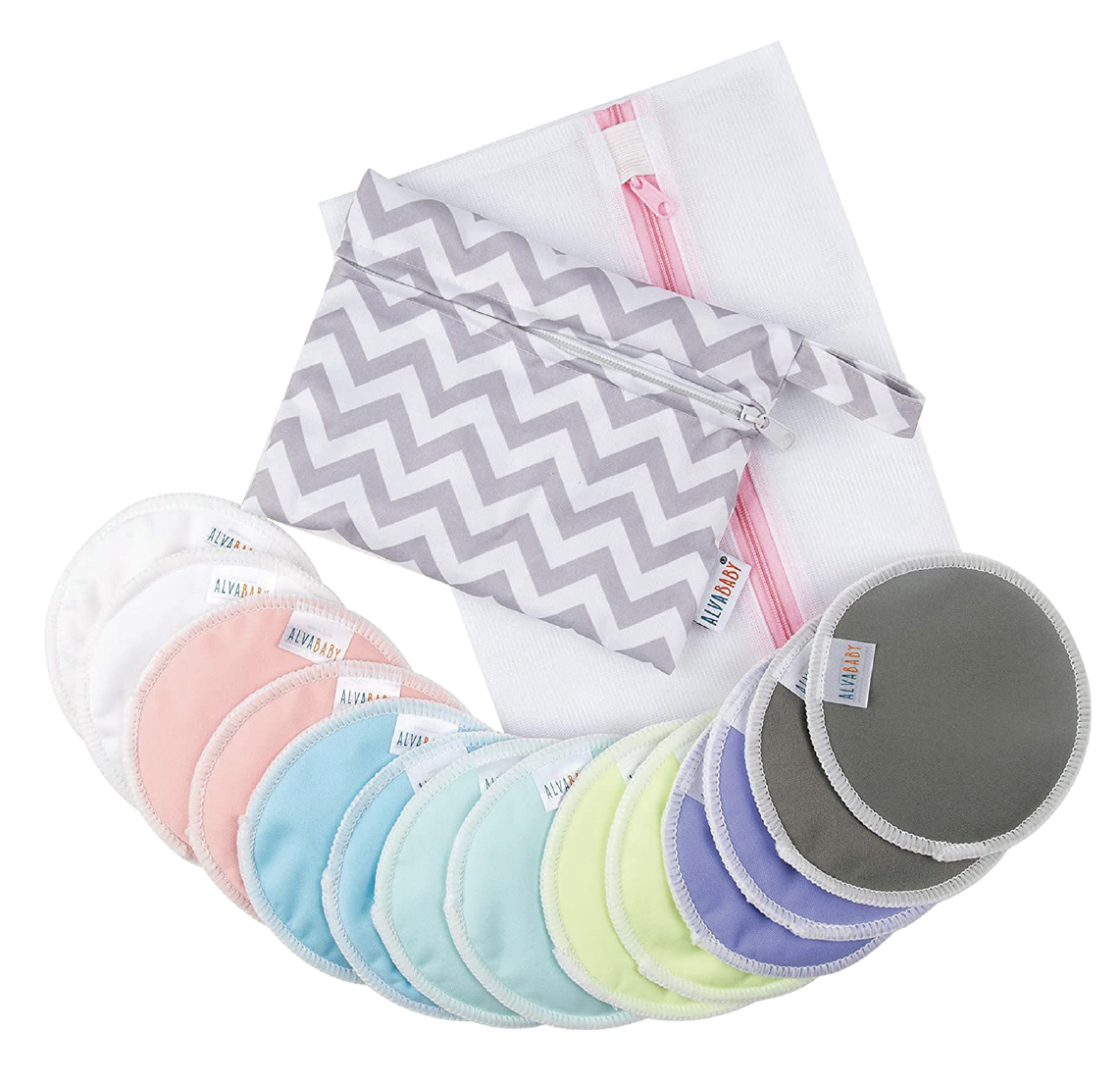 ALVABABY Washable Nursing Pads