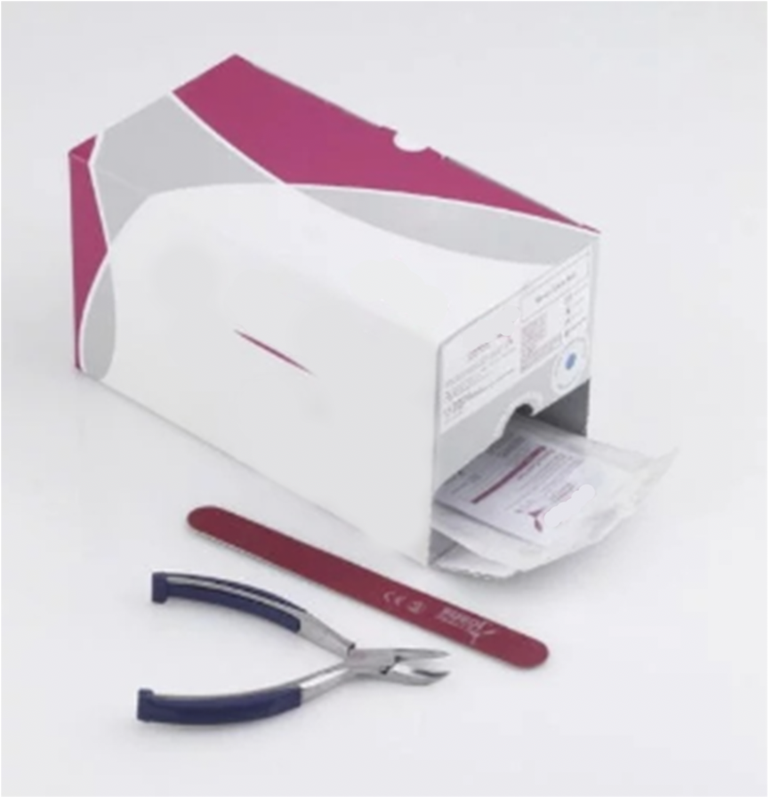 SINGLE USE BASIC NAIL CARE SET (2PC) - BOX OF 100