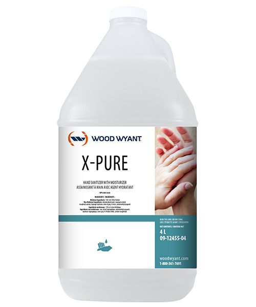 WW X-PURE LIQUID HAND SANITIZER - 4L (4/CS)