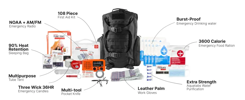 The Deluxe Tactical Survival Kit