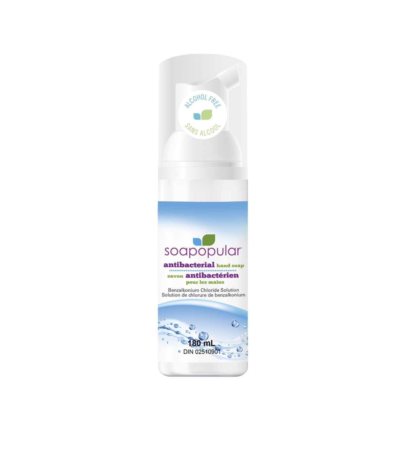 Soapopular® Alcohol-Free Hand Soap - 180ML - 12 PACK