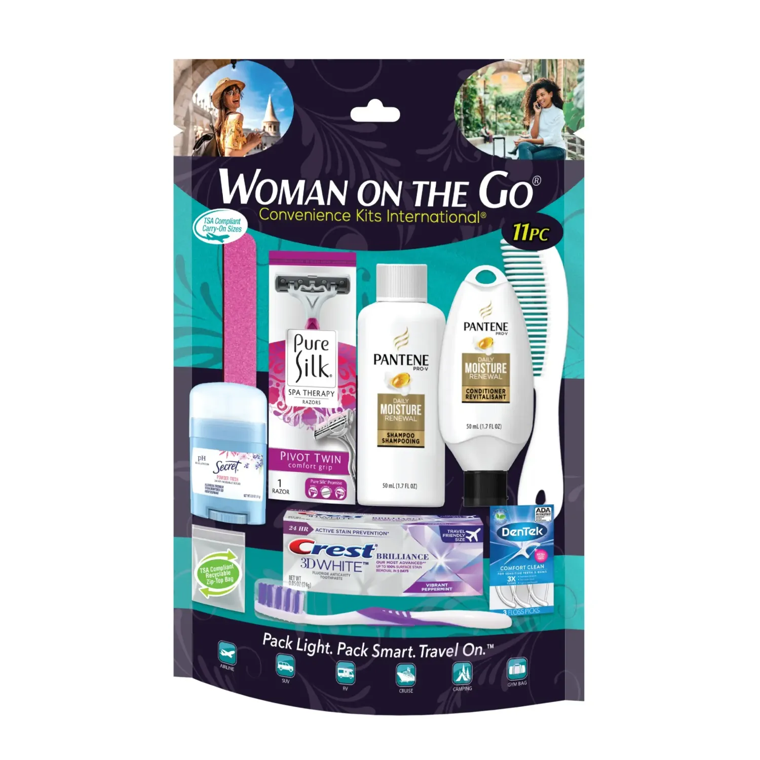 Woman On The Go 11 pc Kit