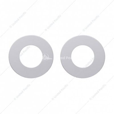 Peterbilt Stainless Tractor/Trailer Air Valve Trim (Card of 2)