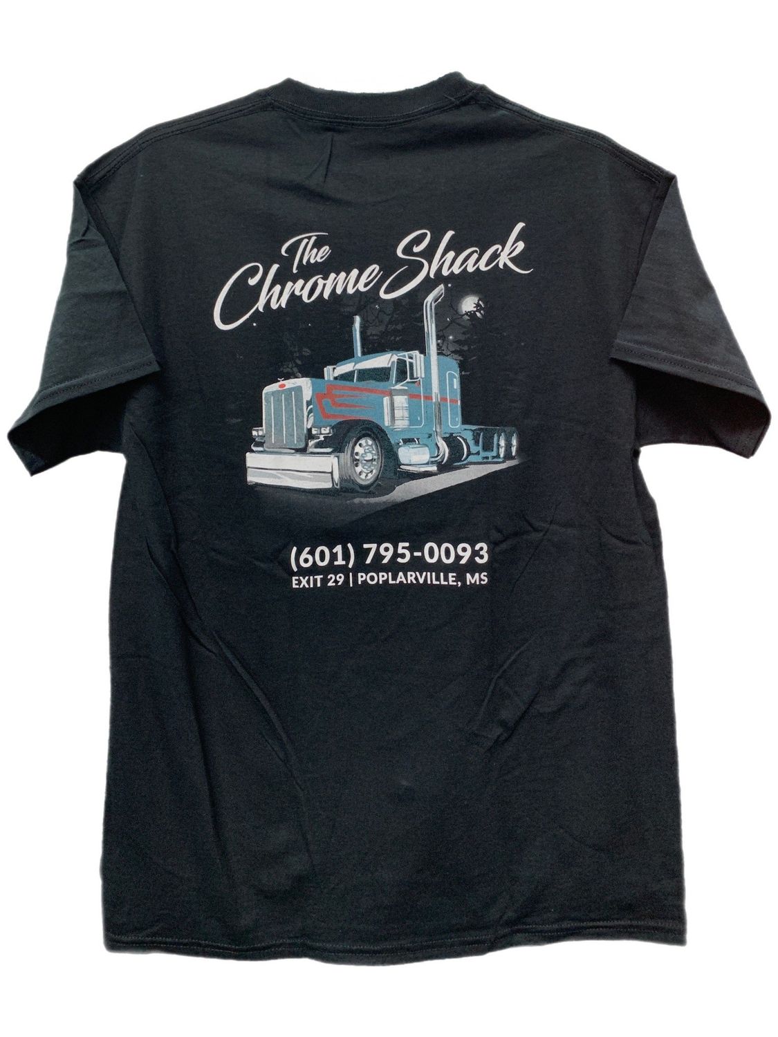 The Chrome Shack Black Moonlight T-Shirt