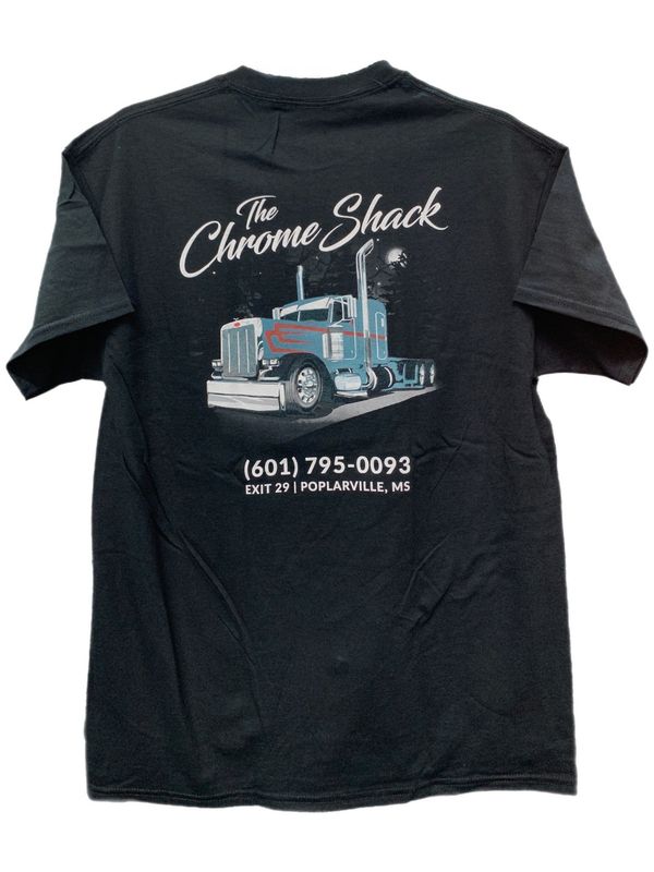 The Chrome Shack Black Moonlight T-Shirt