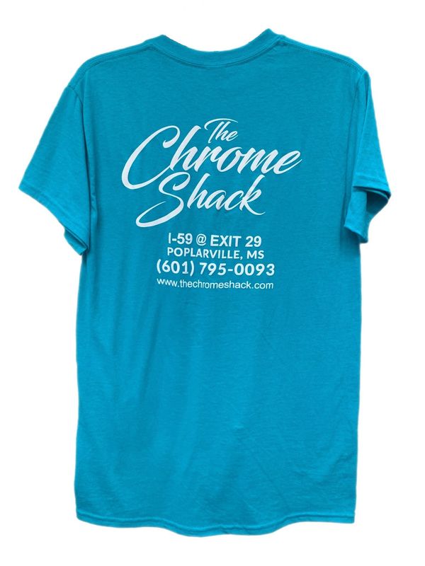 The Chrome Shack Info T-Shirt