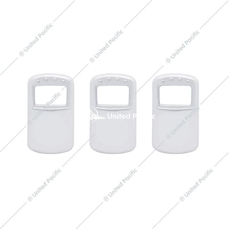 Rocker Switch Cover For Kenworth/Peterbilt - Plain (Card of 3)