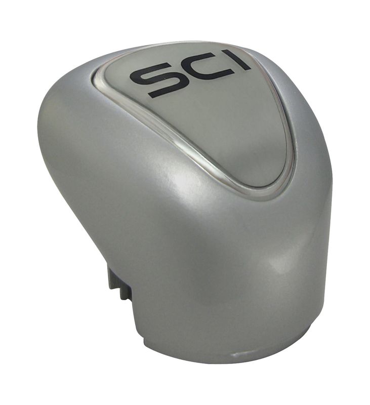 Gear Shift Knob Cover - OEM Style 13/18 - Classic Silver