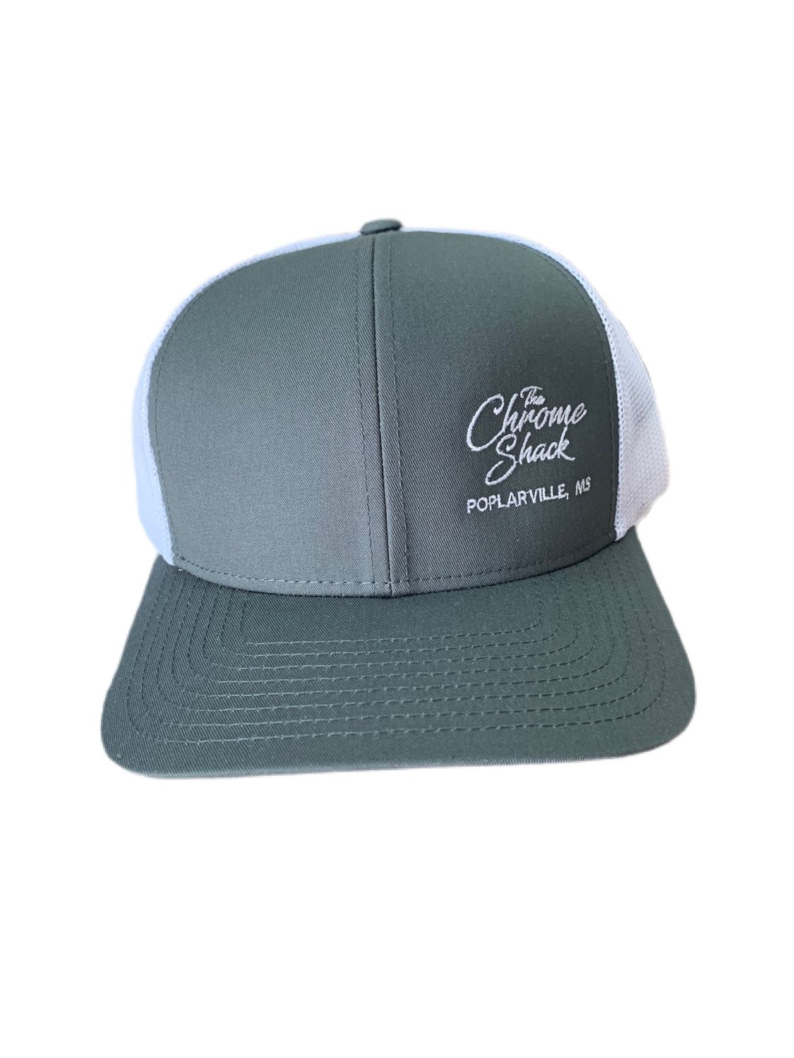 The Chrome Shack Hat - Graphite/White
