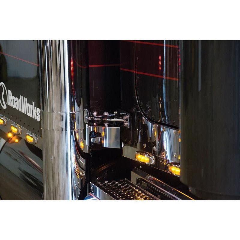 IFTA Sticker Bracket For Peterbilt Stacks