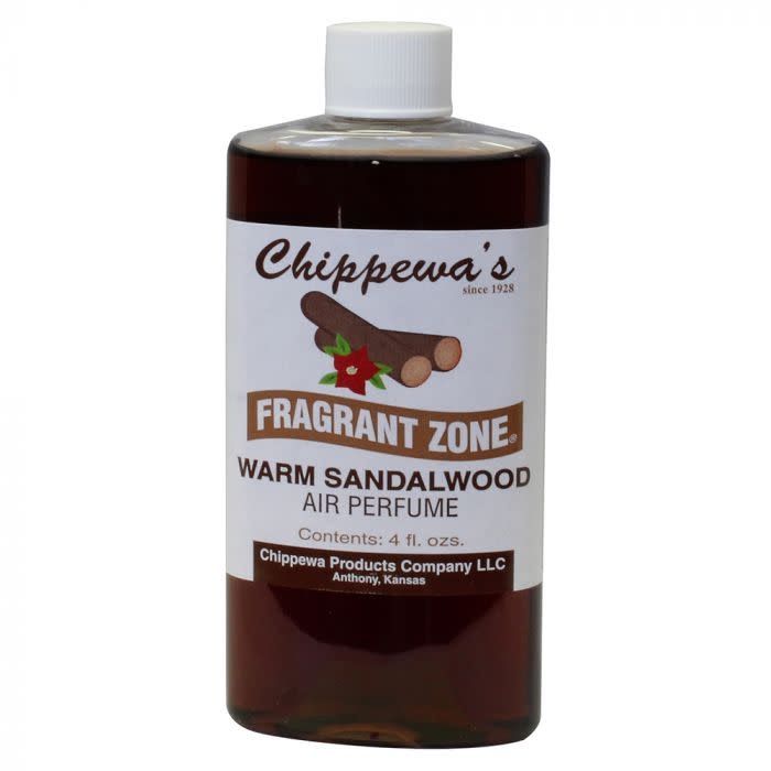 Chippewa&#39;s Fragrant Zone Air Freshener Warm Sandalwood