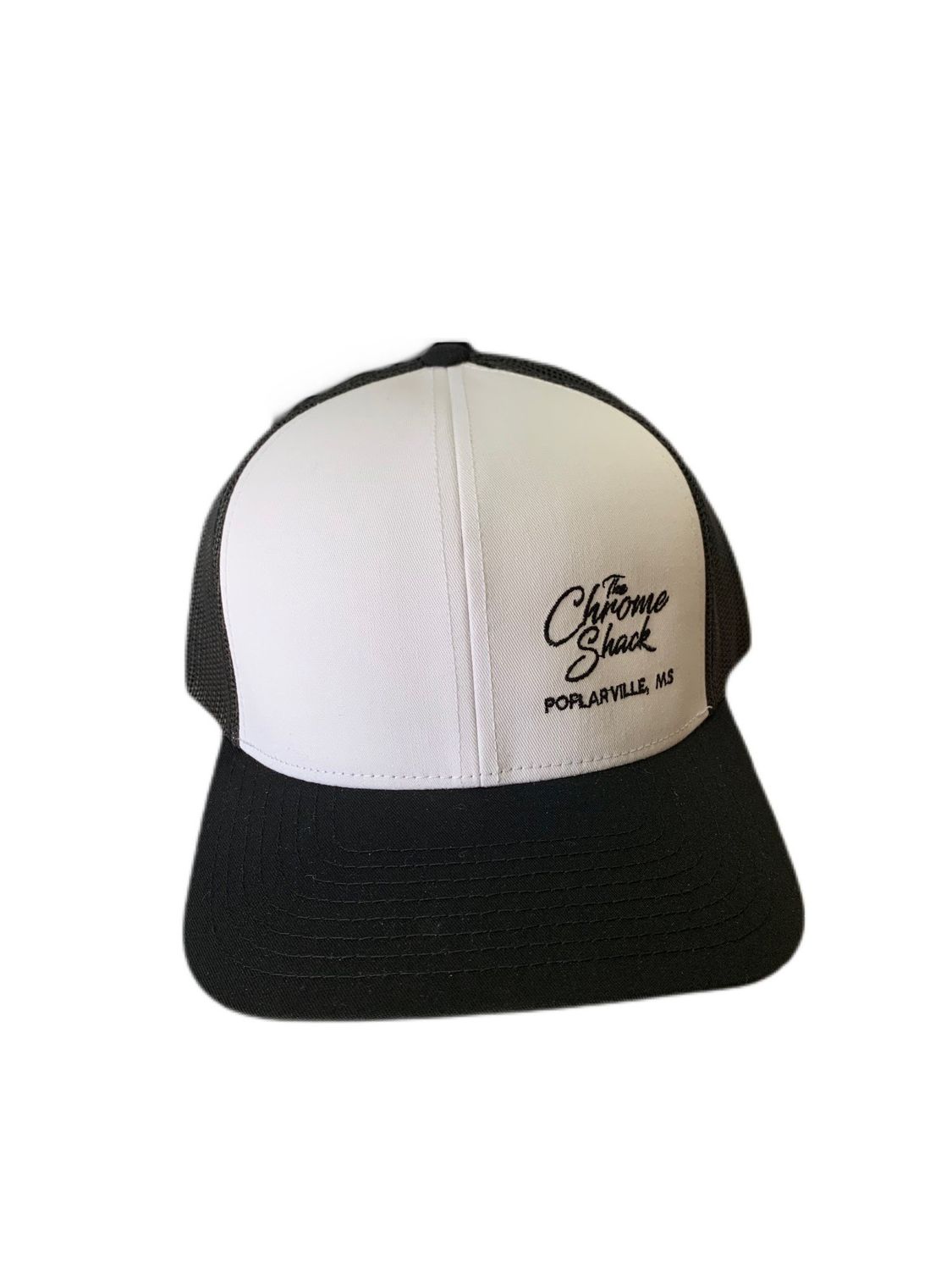 The Chrome Shack Hat - White/Black