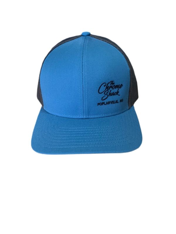 The Chrome Shack Hat - Ocean Blue/Charcoal