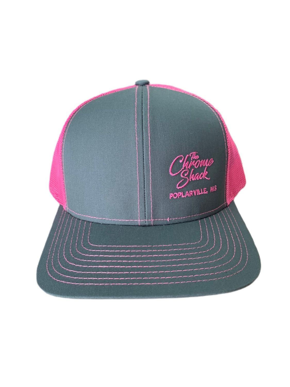 The Chrome Shack Hat - Graphite/Pink