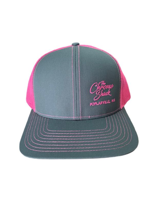The Chrome Shack Hat - Graphite/Pink