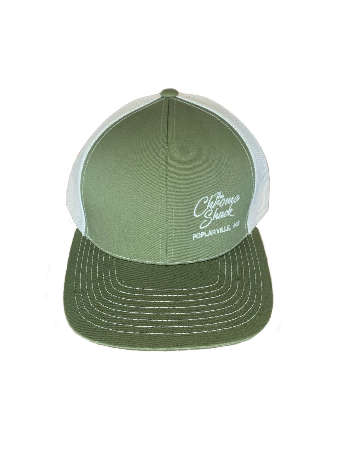 The Chrome Shack Hat - Moss Green/Beige