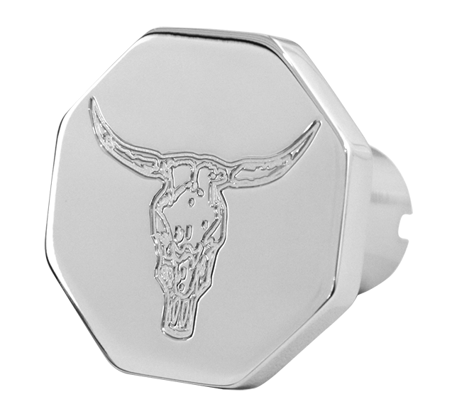 Bull Logo Octagon Knob