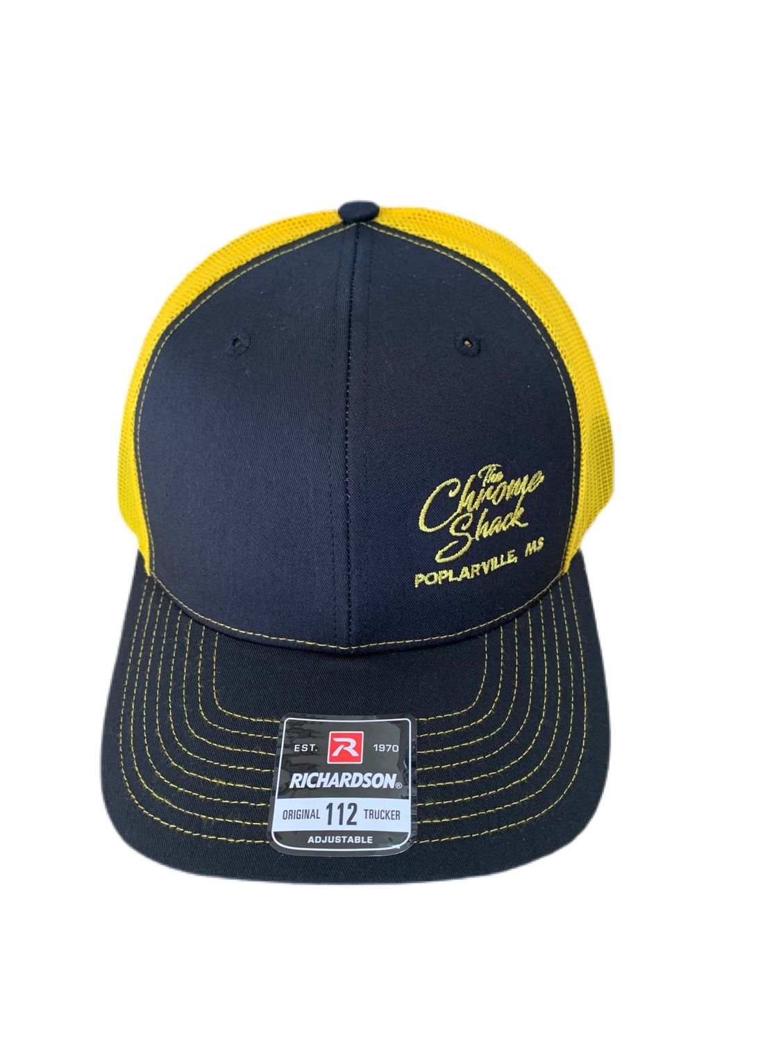 The Chrome Shack Hat - Black/ Yellow