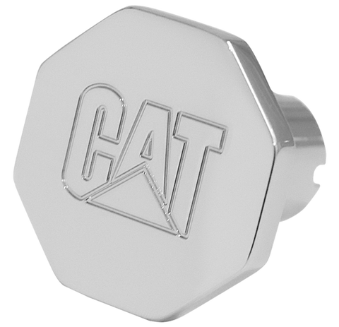 Caterpillar Logo Octagon Knob