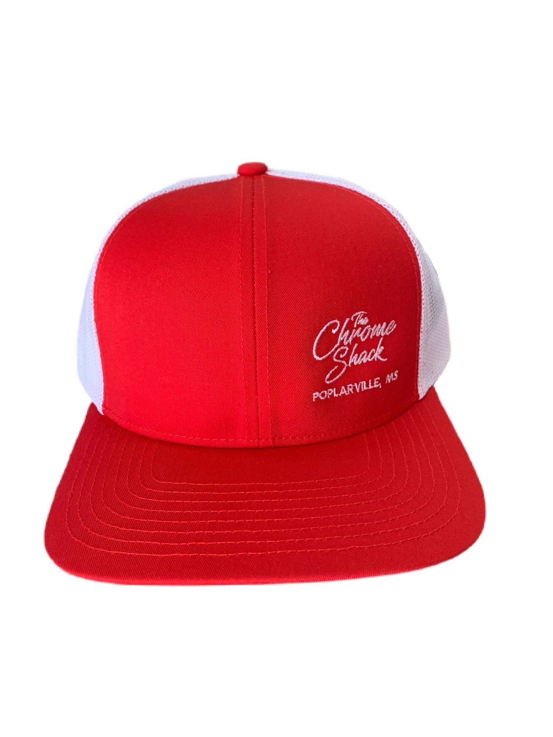 The Chrome Shack Hat - Red/White