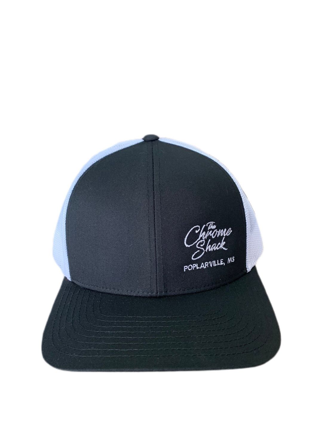 The Chrome Shack Hat - Black/White