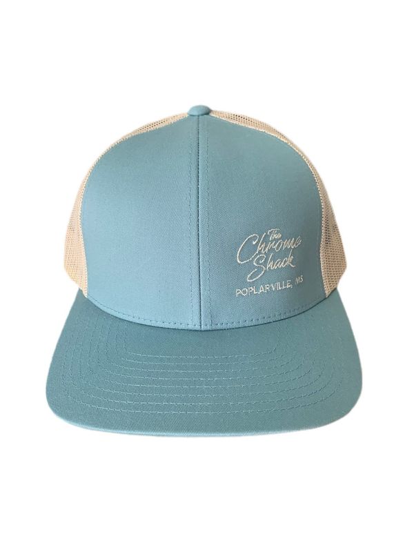 The Chrome Shack Hat - Smoke Blue/Beige