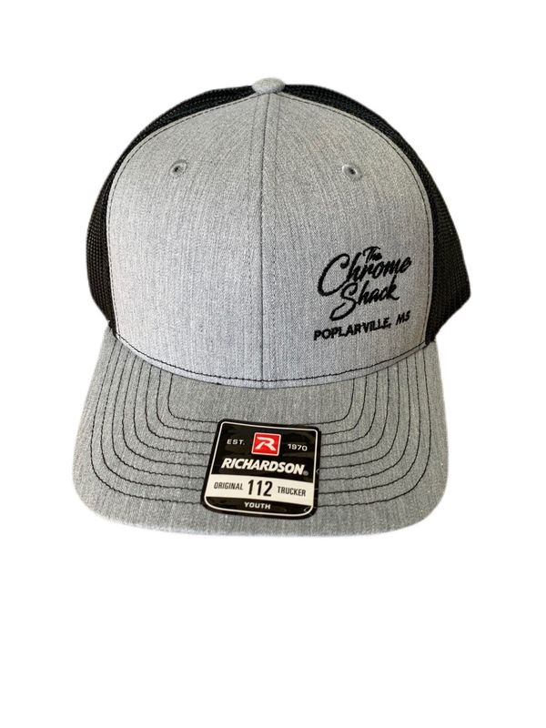 The Chrome Shack Hat - Youth Edition Heather Grey/Black