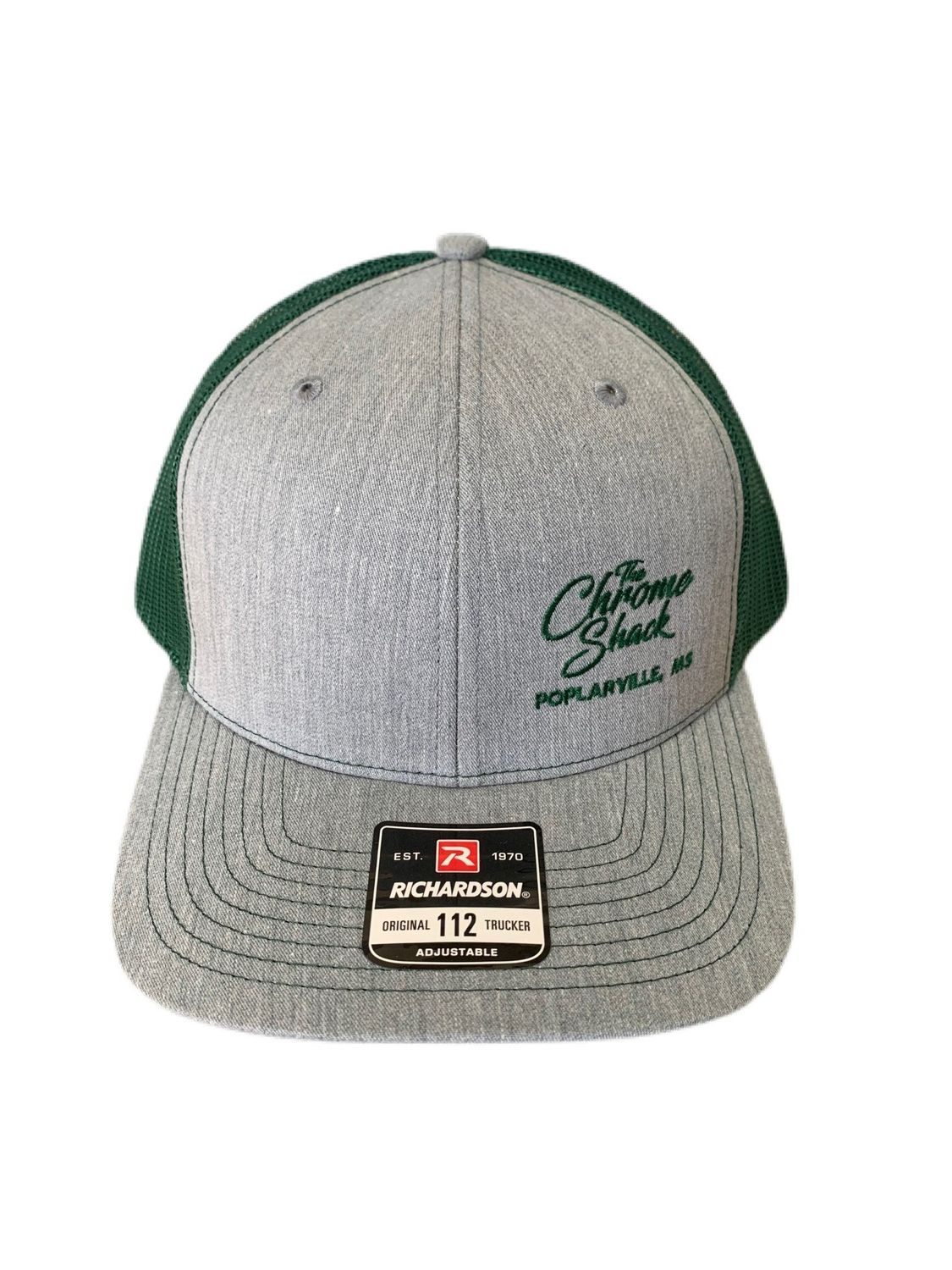 The Chrome Shack Hat - Heather Grey/Dark Green