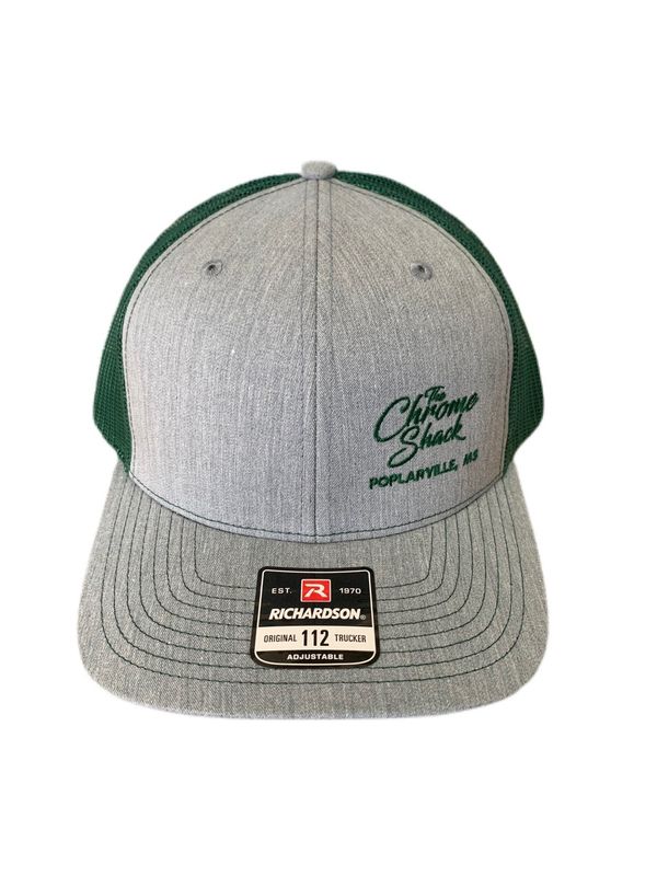 The Chrome Shack Hat - Heather Grey/Dark Green