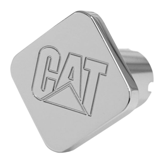 Caterpillar Logo Square Knob