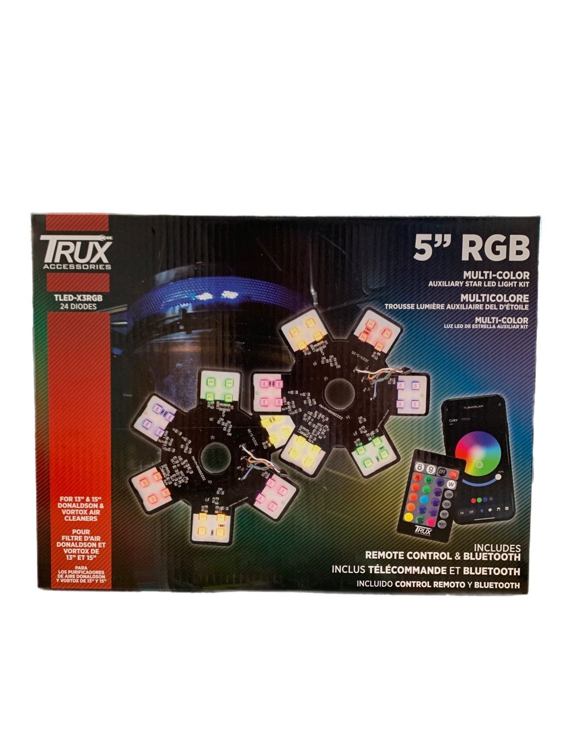 5&quot; Star RGB For 15&quot; Donaldson &amp; Vortox Breather