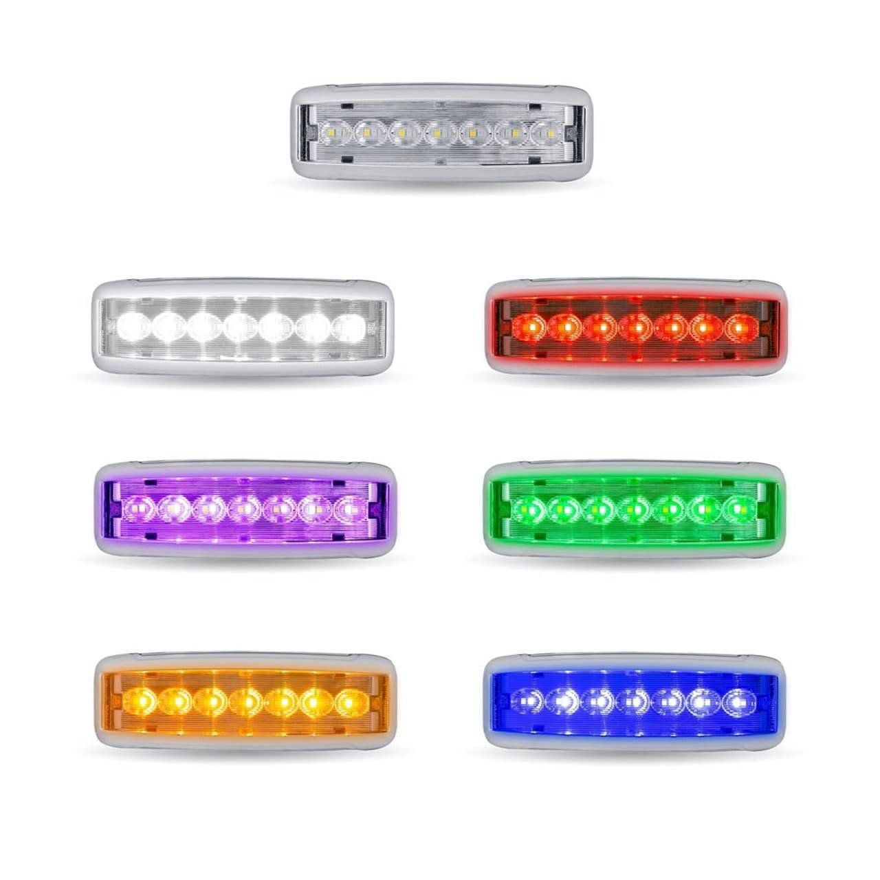 6 Color LED Interior Projector Dome Sleeper Light for Kenworth