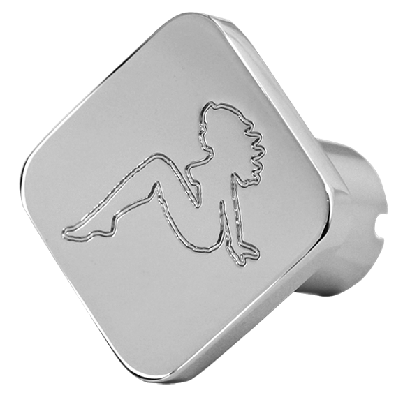 Lady Logo Square Knob