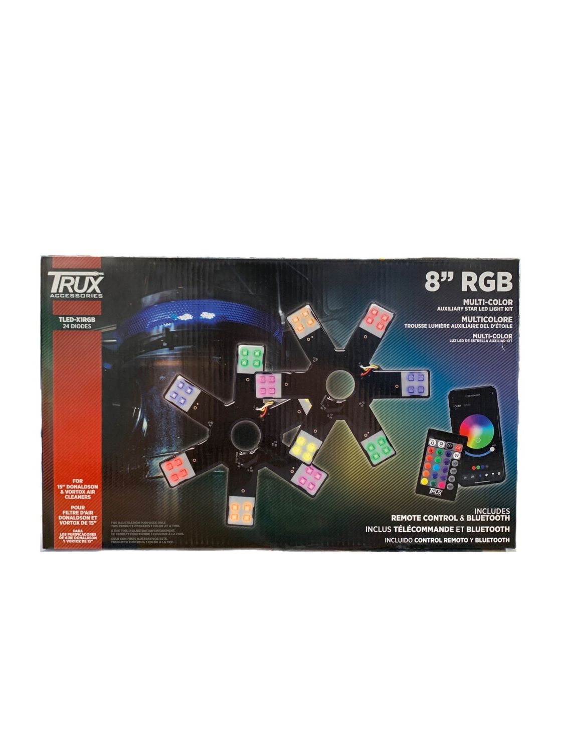 8&quot; Star RGB For 15&quot; Donaldson Breather