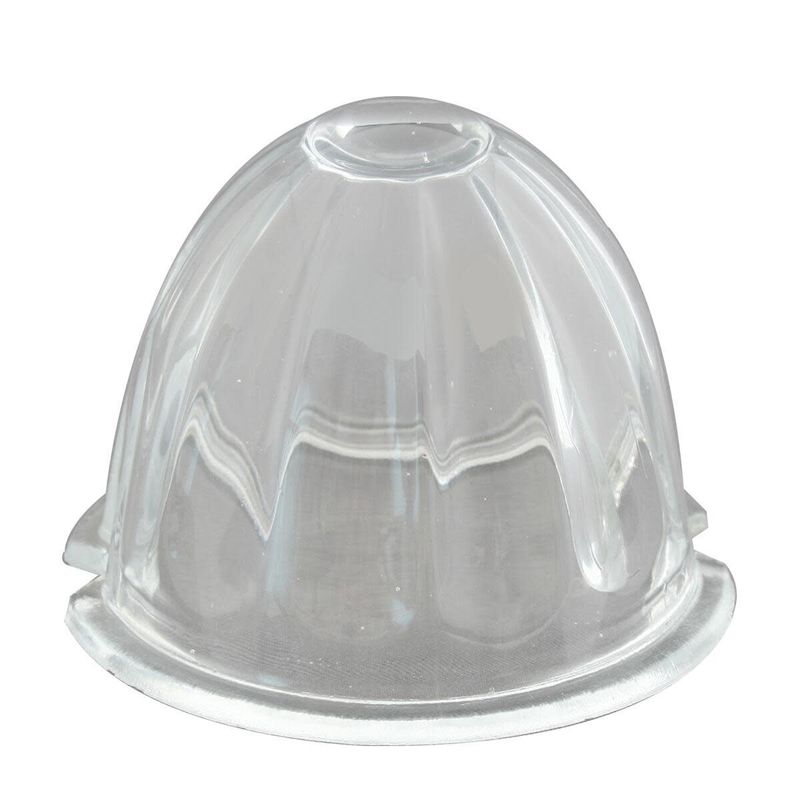 3.5" White Watermelon Glass Lens