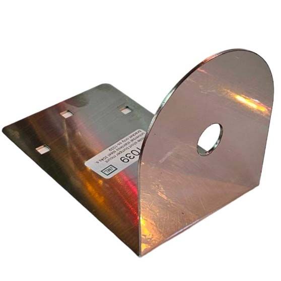 Bumper Light Bracket (1) 3/4" Light Hole