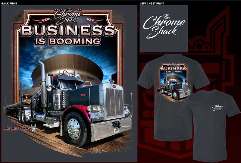 The Chrome Shack T-Shirt Business is Booming