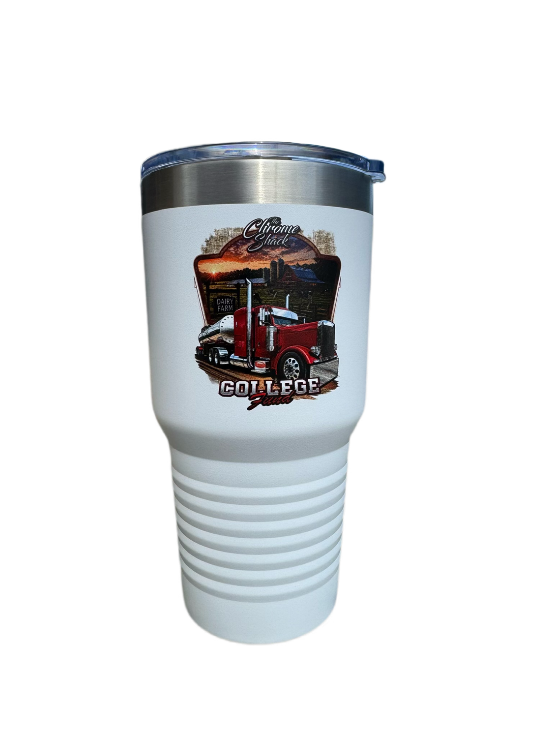 The Chrome Shack 30 oz Tumbler - College Fund