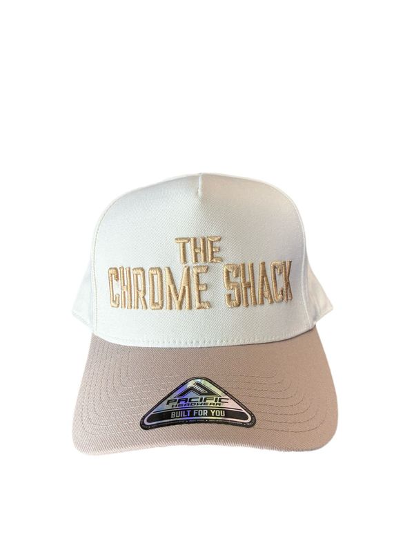 The Chrome Shack Heritage Hat - Vintage White/Khaki