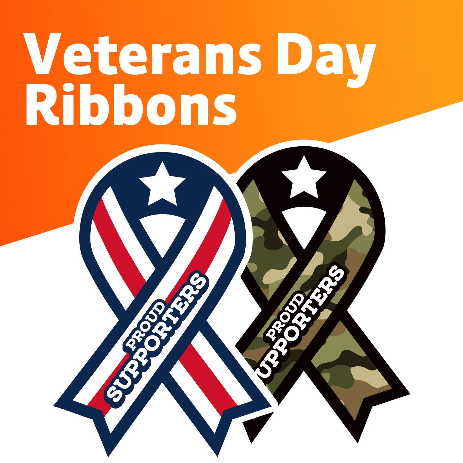 Veterans Day Ribbons