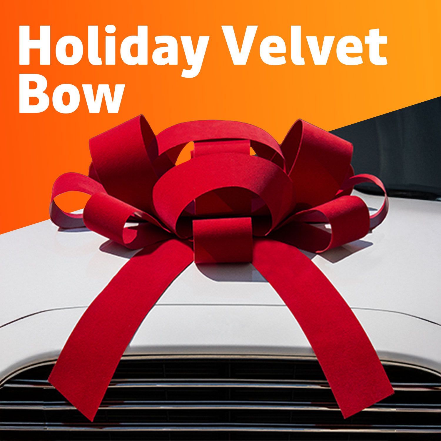 30" Velvet Bow (Quantity: 2)