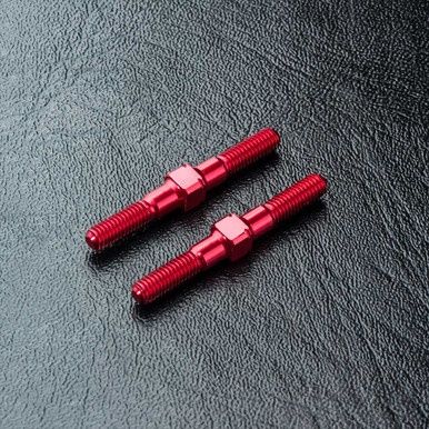 MST Alum. Reinforced Turnbuckle - Red 28MM
