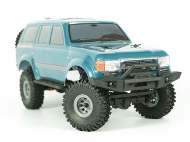HOBBY PLUS 1/18 LC-80 RTR SCALE CRAWLER (METALLIC BLUE)