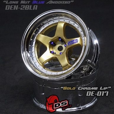Drift Element Wheel Set - Gold/Chrome