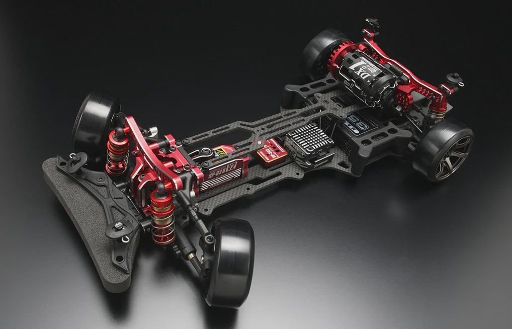 Yokomo RWD Drift YD-2 ZX KIT - Red or Purple, Color: Red