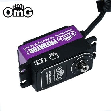 OMG PREDATOR Low Profile Digital Servo - Purple